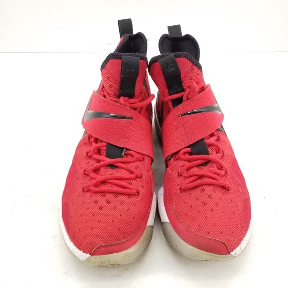 NIKE LEBRON XIV 14 MENS UNIVERSITY RED WHT 852405-600 Size 9 main image 6